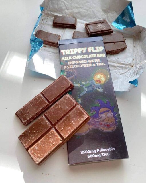Trippy Flip Milk Chocolate Bar