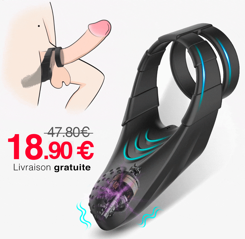 LickR - Cockring Vibro Massage Stimulant 10 Programmes