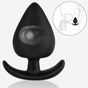 Plug Anal Conique avec Bille Stimulante
